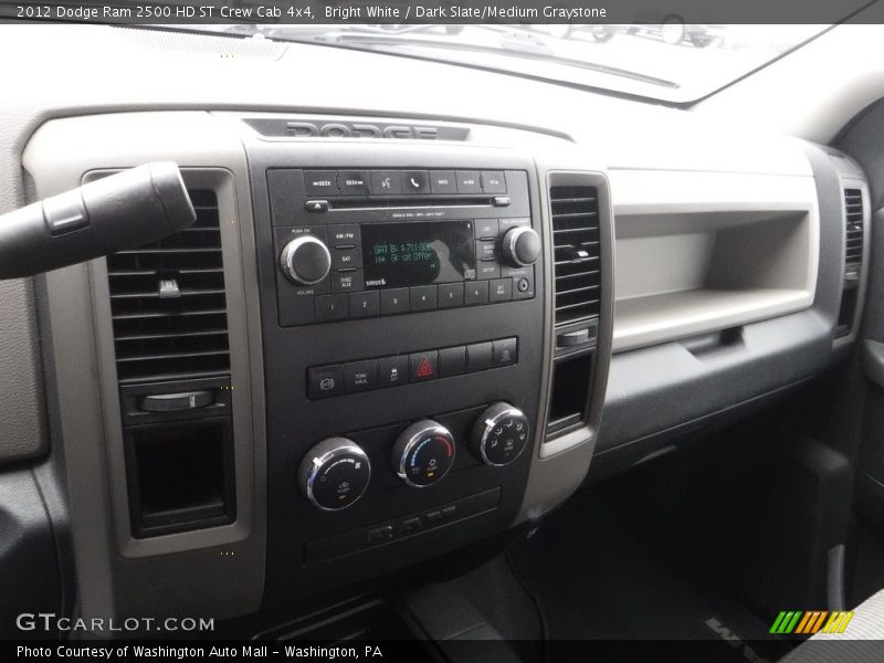 Bright White / Dark Slate/Medium Graystone 2012 Dodge Ram 2500 HD ST Crew Cab 4x4