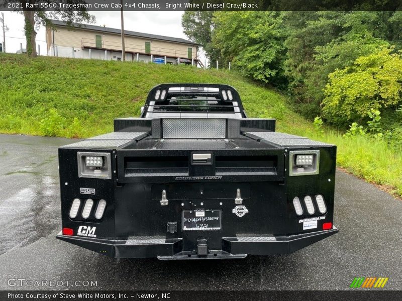 Bright White / Diesel Gray/Black 2021 Ram 5500 Tradesman Crew Cab 4x4 Chassis