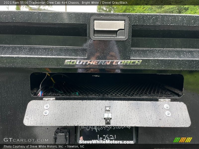 Bright White / Diesel Gray/Black 2021 Ram 5500 Tradesman Crew Cab 4x4 Chassis