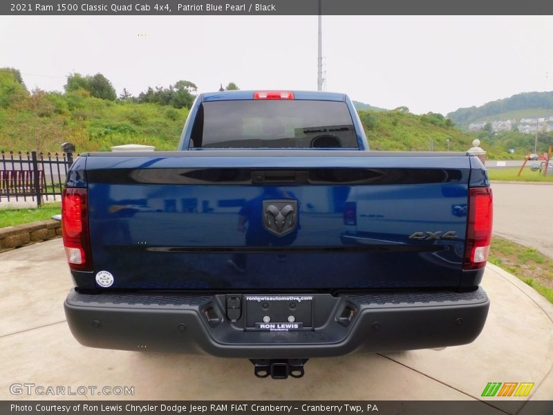 Patriot Blue Pearl / Black 2021 Ram 1500 Classic Quad Cab 4x4