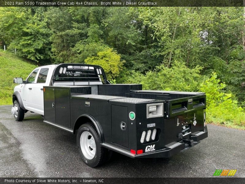 Bright White / Diesel Gray/Black 2021 Ram 5500 Tradesman Crew Cab 4x4 Chassis