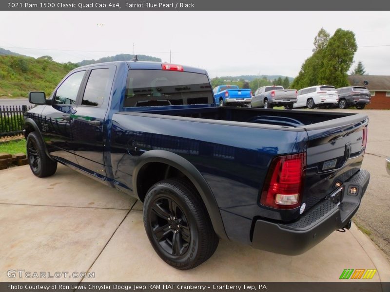 Patriot Blue Pearl / Black 2021 Ram 1500 Classic Quad Cab 4x4
