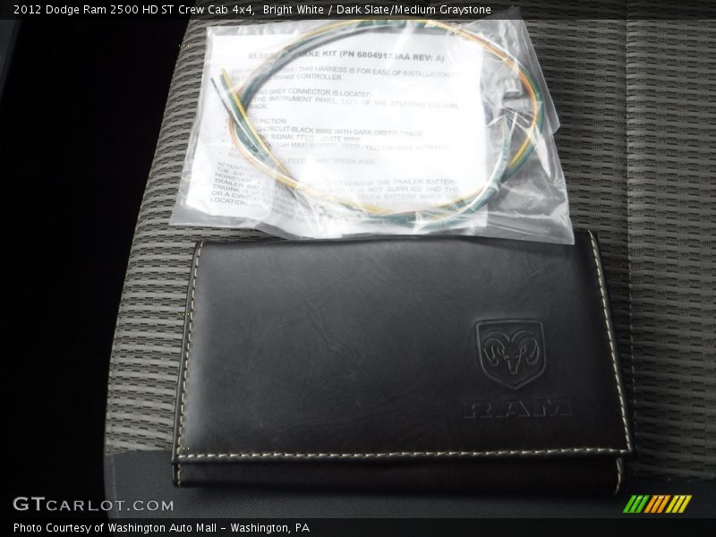 Bright White / Dark Slate/Medium Graystone 2012 Dodge Ram 2500 HD ST Crew Cab 4x4
