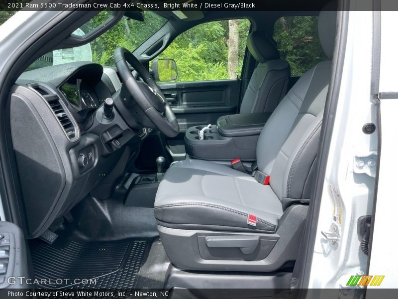 Bright White / Diesel Gray/Black 2021 Ram 5500 Tradesman Crew Cab 4x4 Chassis