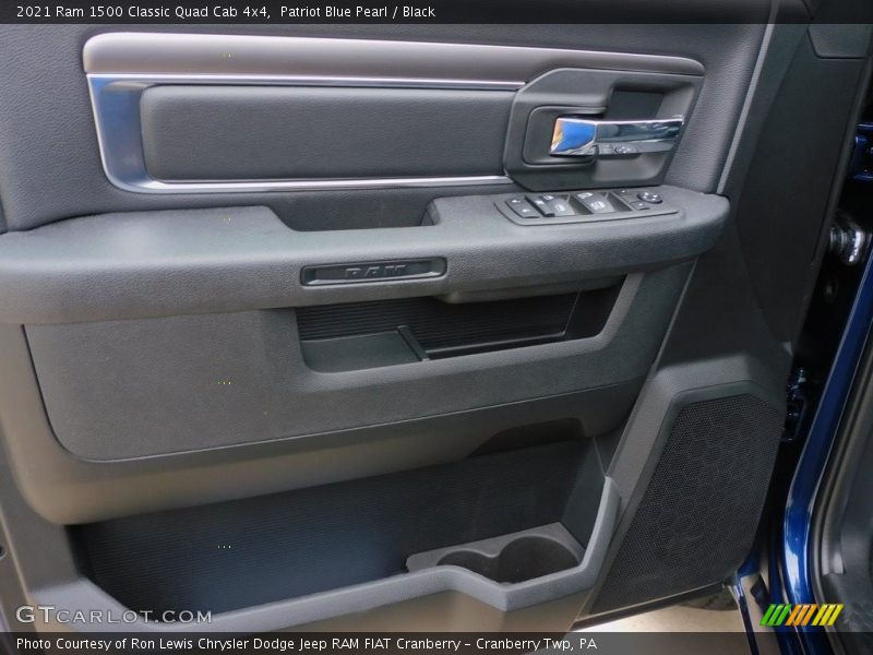 Patriot Blue Pearl / Black 2021 Ram 1500 Classic Quad Cab 4x4