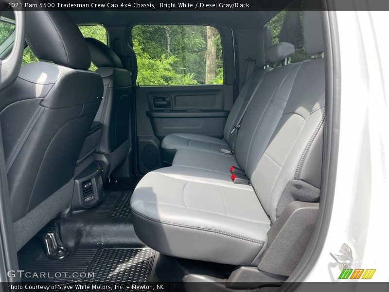 Bright White / Diesel Gray/Black 2021 Ram 5500 Tradesman Crew Cab 4x4 Chassis
