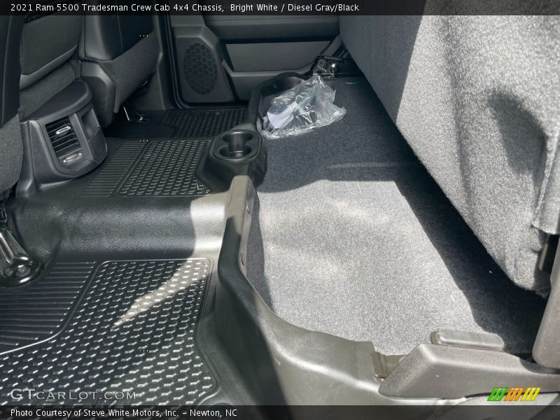 Bright White / Diesel Gray/Black 2021 Ram 5500 Tradesman Crew Cab 4x4 Chassis