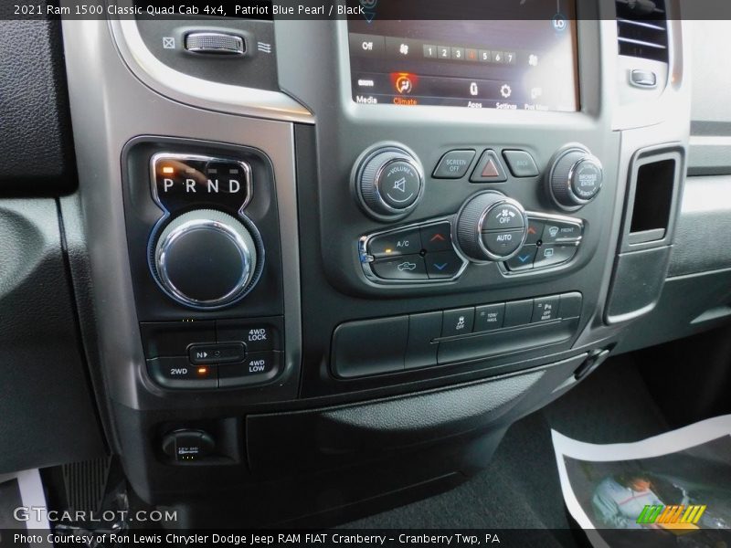 Patriot Blue Pearl / Black 2021 Ram 1500 Classic Quad Cab 4x4