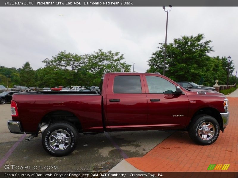 Delmonico Red Pearl / Black 2021 Ram 2500 Tradesman Crew Cab 4x4