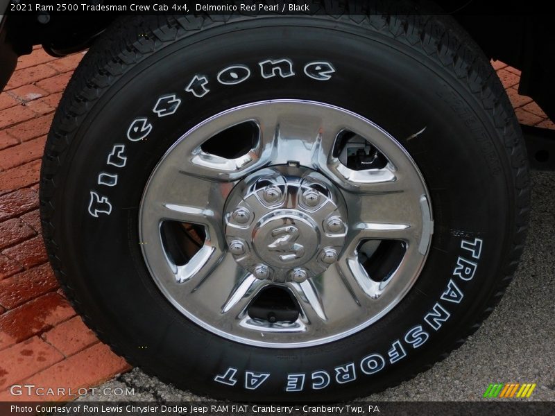 Delmonico Red Pearl / Black 2021 Ram 2500 Tradesman Crew Cab 4x4