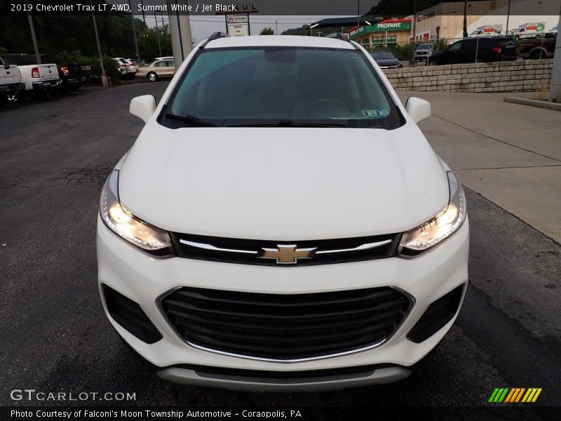 Summit White / Jet Black 2019 Chevrolet Trax LT AWD