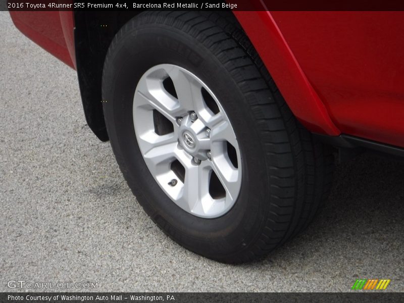 Barcelona Red Metallic / Sand Beige 2016 Toyota 4Runner SR5 Premium 4x4