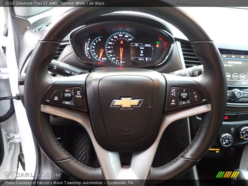 Summit White / Jet Black 2019 Chevrolet Trax LT AWD