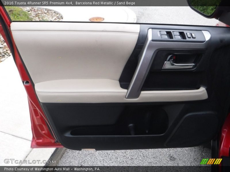Barcelona Red Metallic / Sand Beige 2016 Toyota 4Runner SR5 Premium 4x4