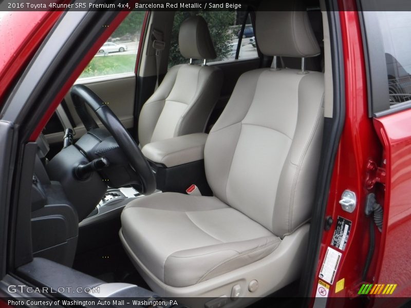Barcelona Red Metallic / Sand Beige 2016 Toyota 4Runner SR5 Premium 4x4