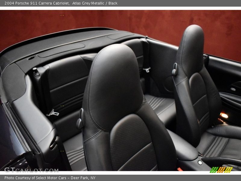 Atlas Grey Metallic / Black 2004 Porsche 911 Carrera Cabriolet