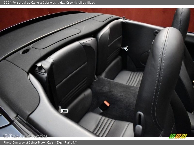 Atlas Grey Metallic / Black 2004 Porsche 911 Carrera Cabriolet