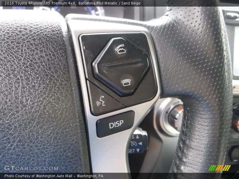 Barcelona Red Metallic / Sand Beige 2016 Toyota 4Runner SR5 Premium 4x4
