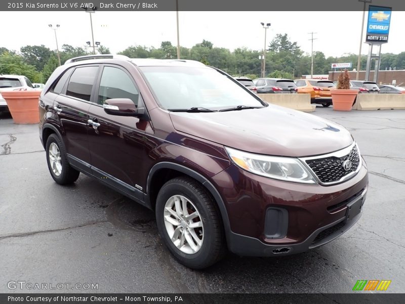  2015 Sorento LX V6 AWD Dark Cherry