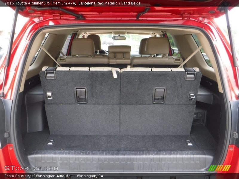 Barcelona Red Metallic / Sand Beige 2016 Toyota 4Runner SR5 Premium 4x4