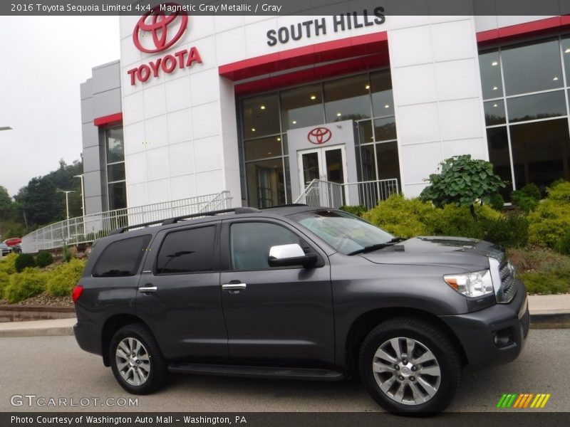 Magnetic Gray Metallic / Gray 2016 Toyota Sequoia Limited 4x4