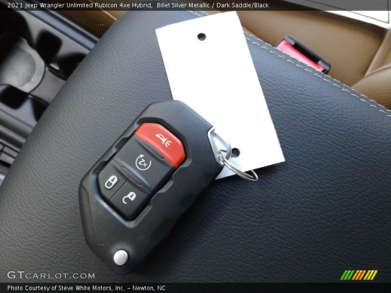 Keys of 2021 Wrangler Unlimited Rubicon 4xe Hybrid