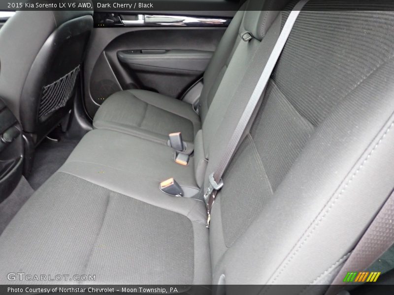 Rear Seat of 2015 Sorento LX V6 AWD