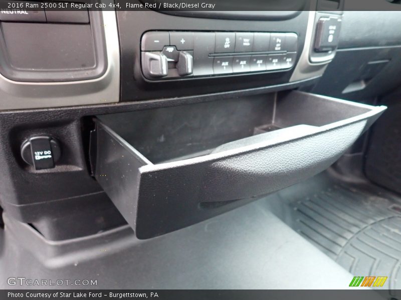Flame Red / Black/Diesel Gray 2016 Ram 2500 SLT Regular Cab 4x4