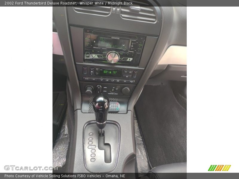 Whisper White / Midnight Black 2002 Ford Thunderbird Deluxe Roadster