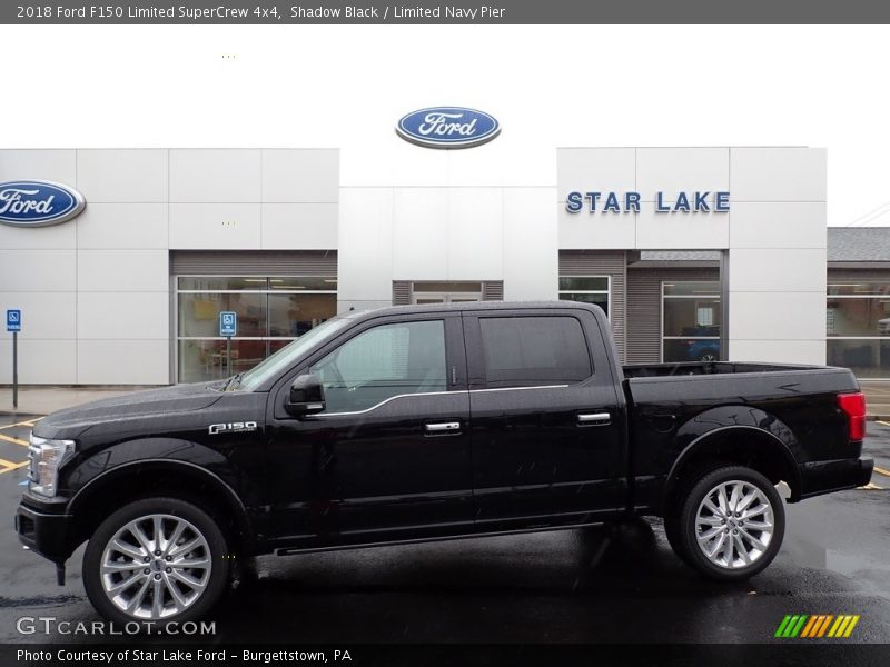 Shadow Black / Limited Navy Pier 2018 Ford F150 Limited SuperCrew 4x4