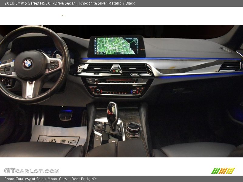 Dashboard of 2018 5 Series M550i xDrive Sedan