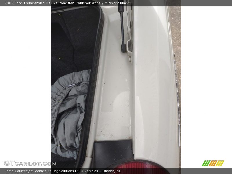Whisper White / Midnight Black 2002 Ford Thunderbird Deluxe Roadster
