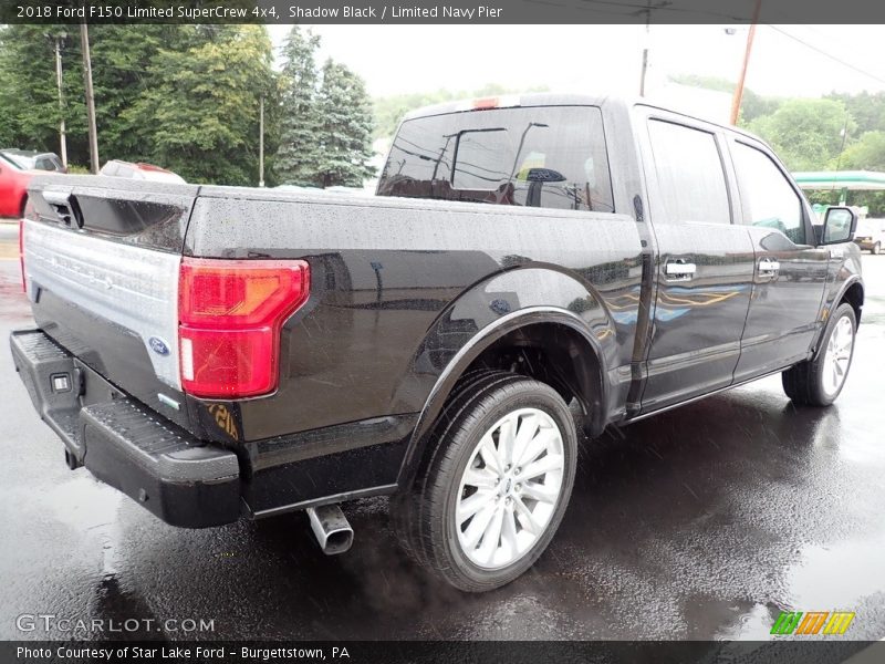 Shadow Black / Limited Navy Pier 2018 Ford F150 Limited SuperCrew 4x4