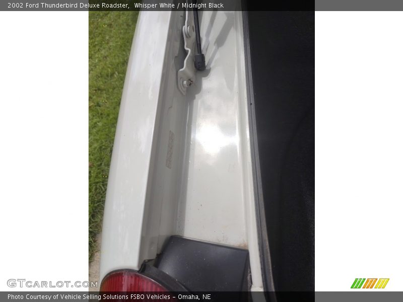 Whisper White / Midnight Black 2002 Ford Thunderbird Deluxe Roadster