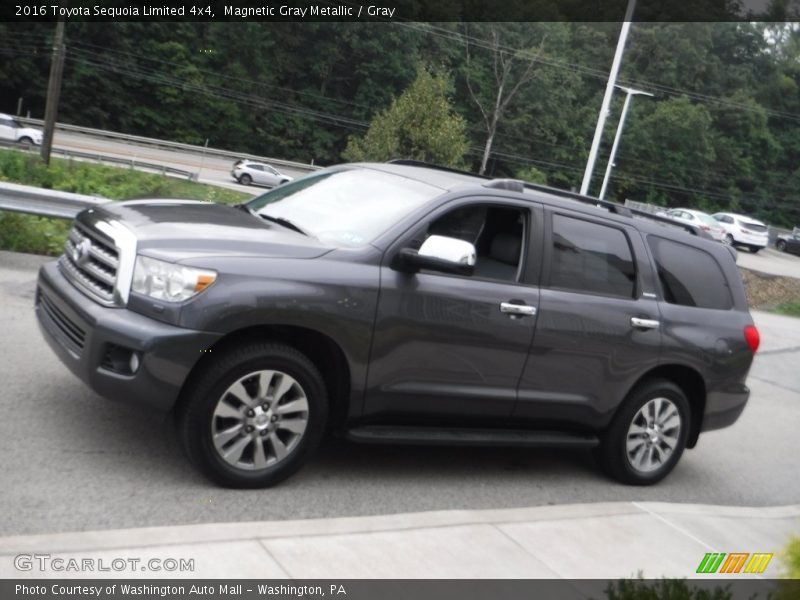 Magnetic Gray Metallic / Gray 2016 Toyota Sequoia Limited 4x4