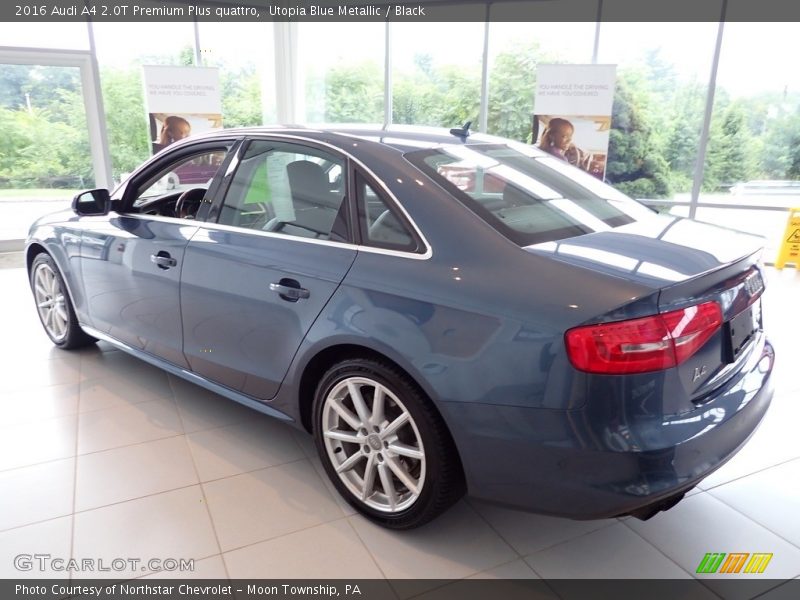 Utopia Blue Metallic / Black 2016 Audi A4 2.0T Premium Plus quattro