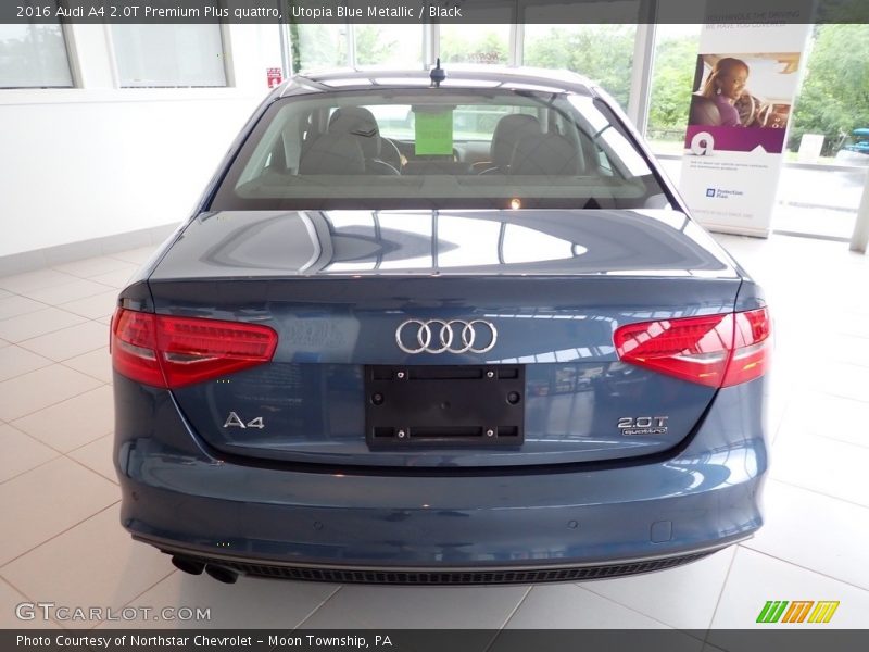 Utopia Blue Metallic / Black 2016 Audi A4 2.0T Premium Plus quattro