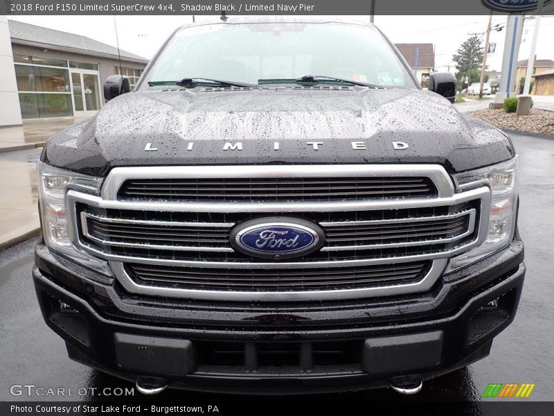 Shadow Black / Limited Navy Pier 2018 Ford F150 Limited SuperCrew 4x4