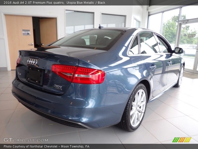 Utopia Blue Metallic / Black 2016 Audi A4 2.0T Premium Plus quattro