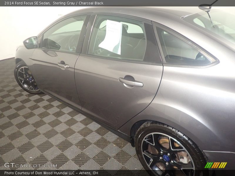 Sterling Gray / Charcoal Black 2014 Ford Focus SE Sedan