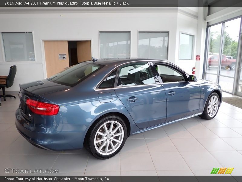 Utopia Blue Metallic / Black 2016 Audi A4 2.0T Premium Plus quattro