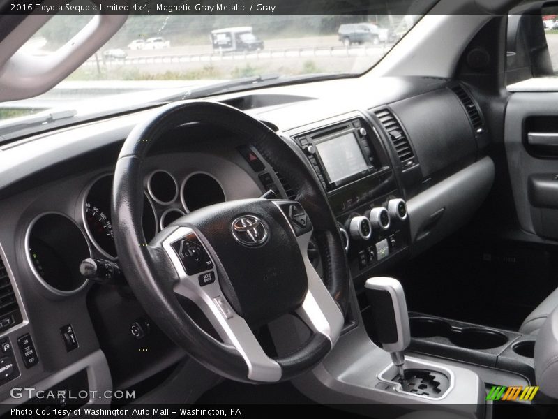 Magnetic Gray Metallic / Gray 2016 Toyota Sequoia Limited 4x4