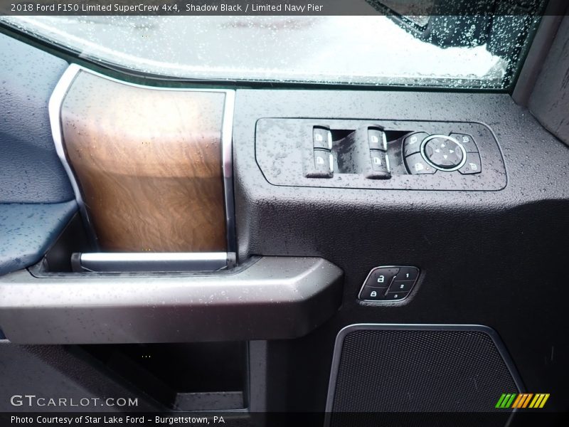 Shadow Black / Limited Navy Pier 2018 Ford F150 Limited SuperCrew 4x4