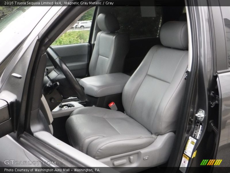 Front Seat of 2016 Sequoia Limited 4x4