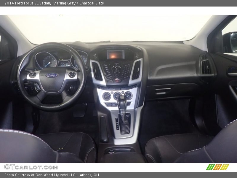 Sterling Gray / Charcoal Black 2014 Ford Focus SE Sedan