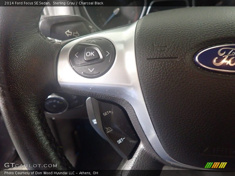 Sterling Gray / Charcoal Black 2014 Ford Focus SE Sedan