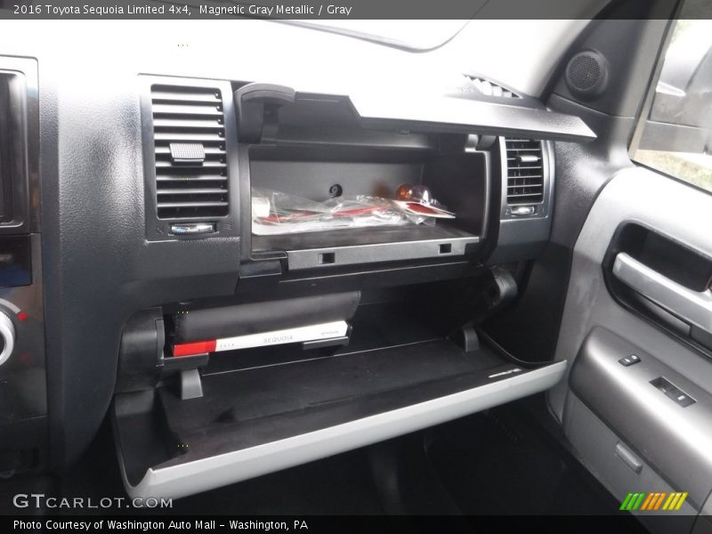 Magnetic Gray Metallic / Gray 2016 Toyota Sequoia Limited 4x4