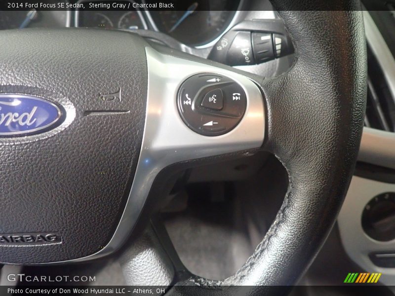 Sterling Gray / Charcoal Black 2014 Ford Focus SE Sedan