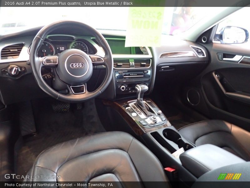 Utopia Blue Metallic / Black 2016 Audi A4 2.0T Premium Plus quattro