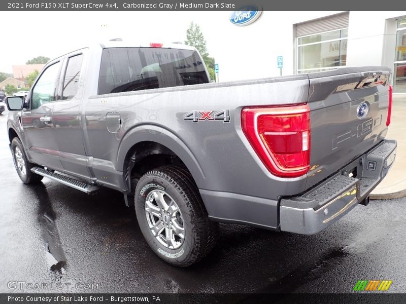 Carbonized Gray / Medium Dark Slate 2021 Ford F150 XLT SuperCrew 4x4